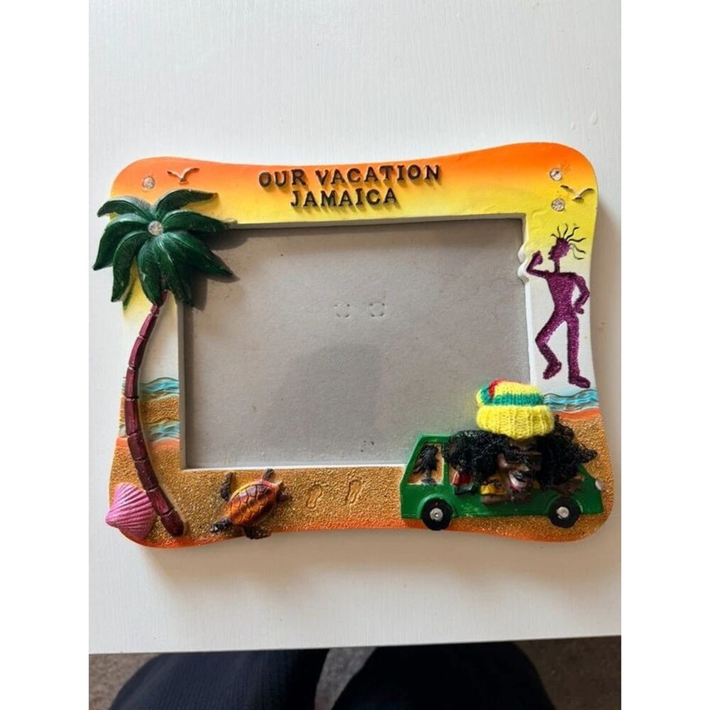 Jamaica vacation photo frame